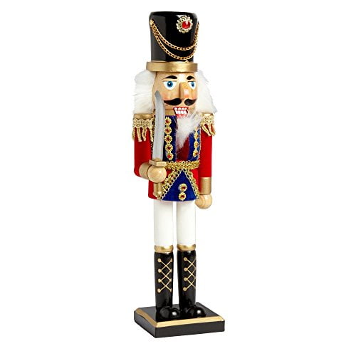 Octoberfest Beer Server Nantucket Home Wooden Christmas Nutcracker Decor 15-Inch